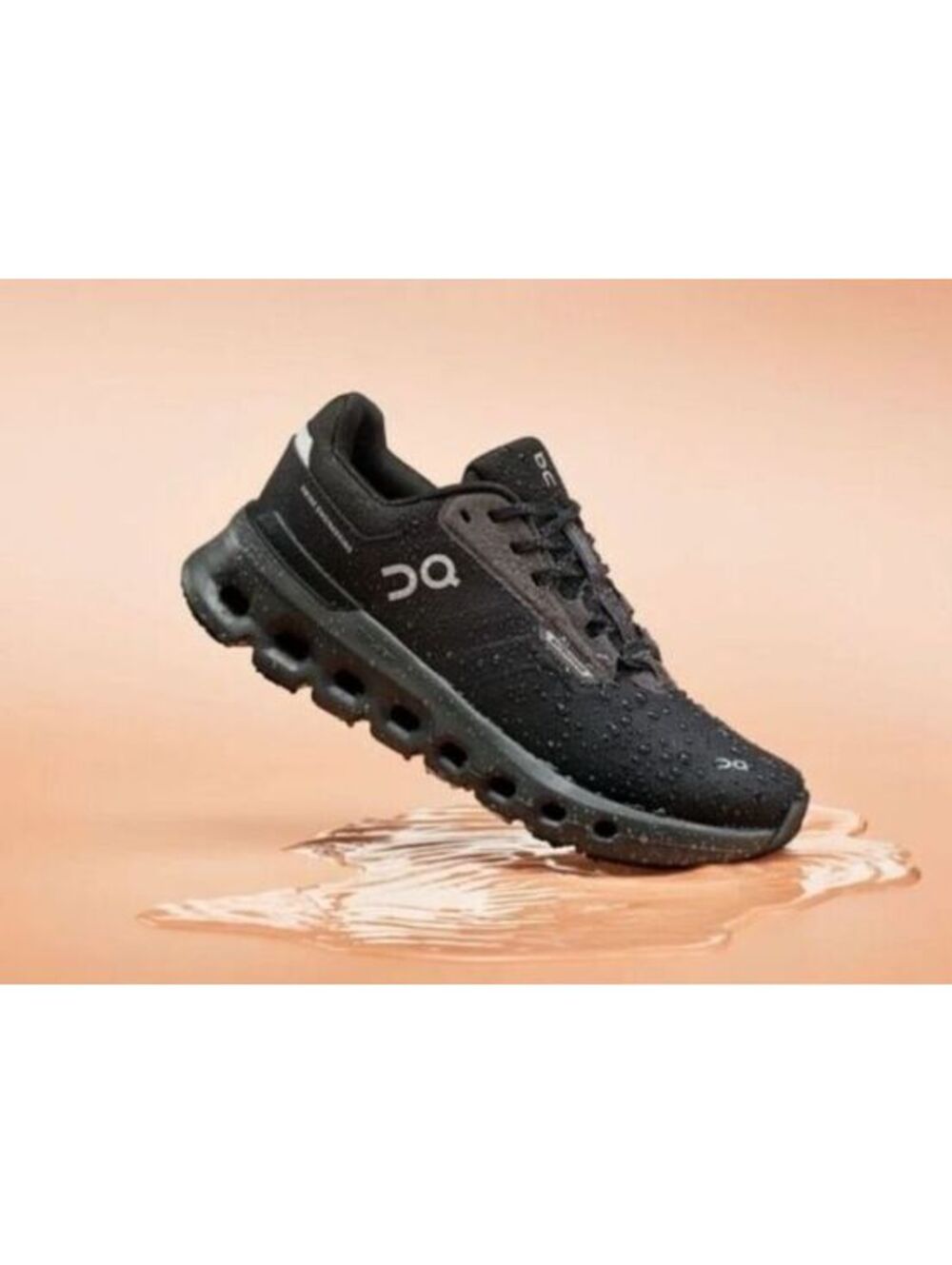 Size 7 - Women's On Cloudrunner Waterproof Black/Grey